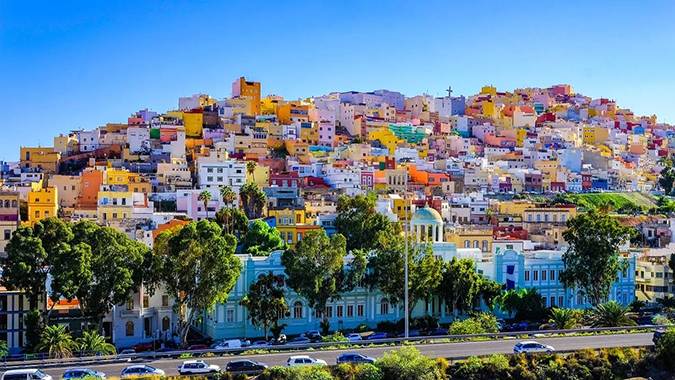Italy, France, Spain, Canary Islands & Morocco